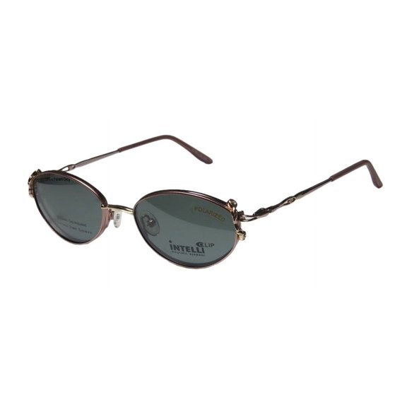 ELITE EYEWEAR 718 RHINESTONES SUNGLASS CLIPON EYEGLASS FRAME/EYEWEAR/GLASSES