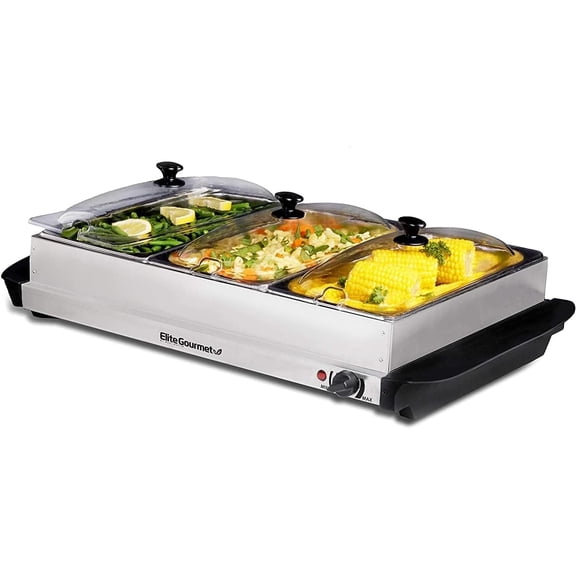 ELITE PLATINUM EWM-6171 STAINLESS STEEL ELECTRIC BUFFET SERVE
