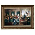 thumbnail image 1 of ELITEART- Scene at The Signing of The Constitution of The United States Oil Painting Reproduction Giclee Wall Art Canvas Prints-Framed Size: 30"x 22", 1 of 1