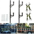 thumbnail image 1 of ELITEWILL Adjustable Trailer Ladder Rack Fit for Enclosed Trailer Exterior Side Wall - Carry 2 Ladders, 1 of 9
