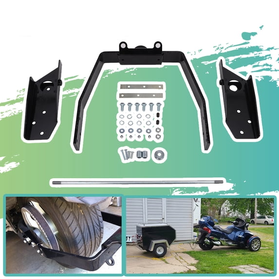 ELITEWILL Trailer Hitch Receiver Mount Set For 2008-2021 Can-Am Spyder RT RS ST GS F3-T