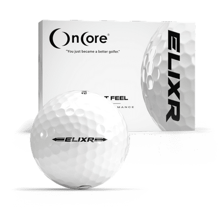 ELIXR Golf Balls | 2022 - White (Dozen) - Tour Performance Balls