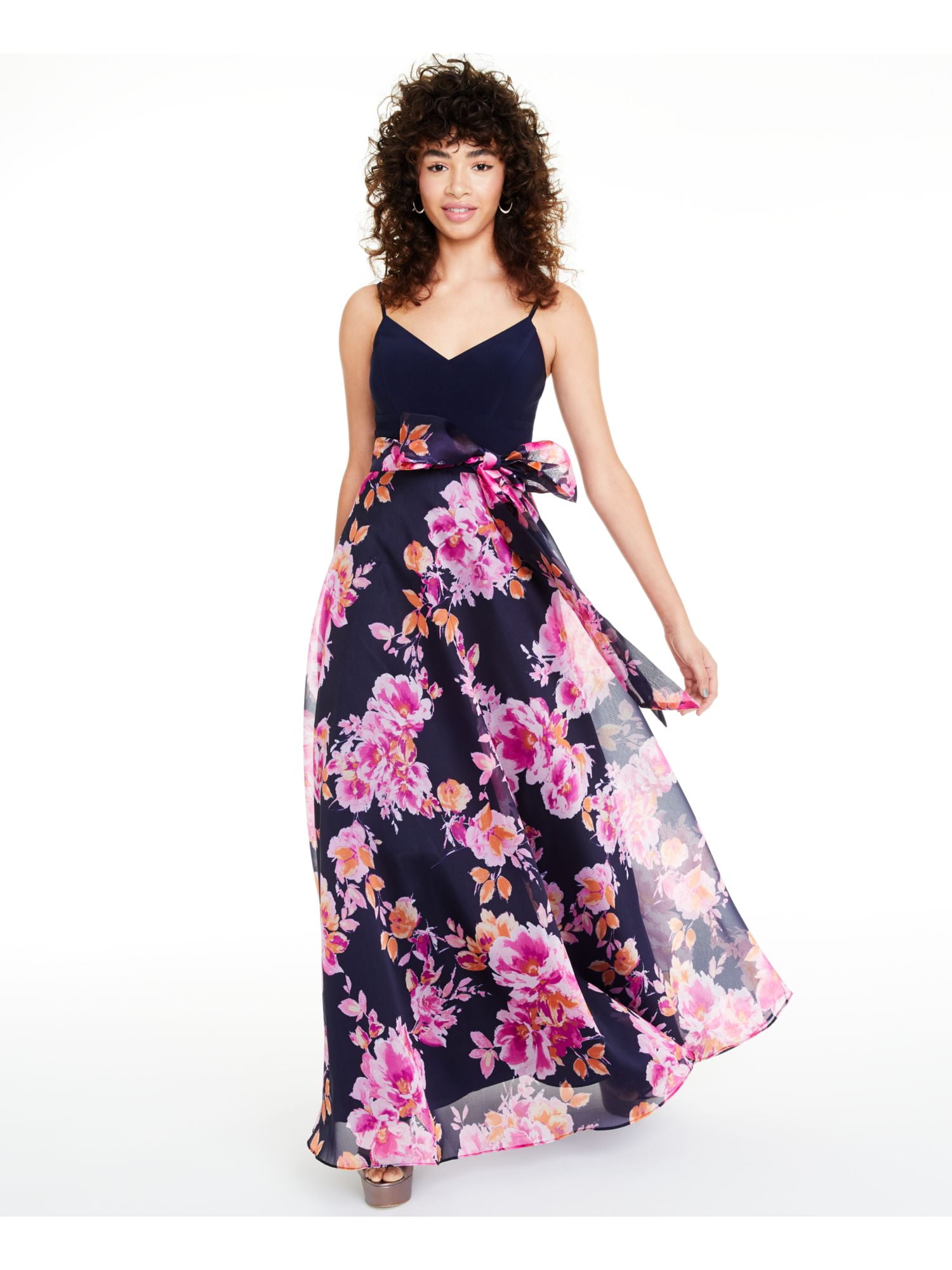 Eliza j cheap navy gown