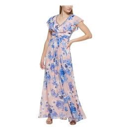 Eliza j floral tie neck dress hotsell