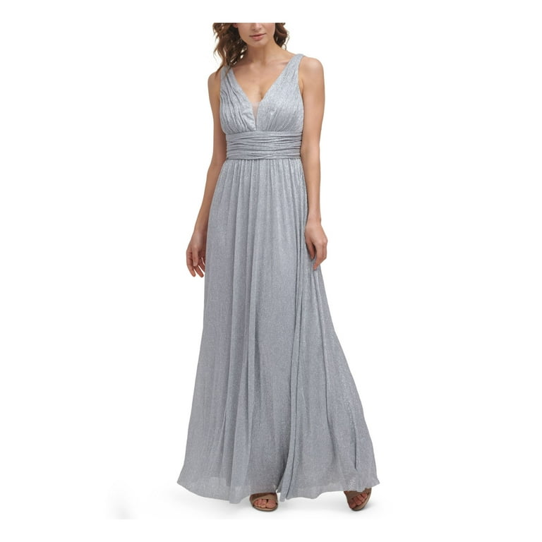 Eliza j top silver dress