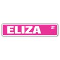 thumbnail image 1 of ELIZA Street Sign Childrens Name Room Sign | Indoor/Outdoor |  24" Wide, 1 of 5