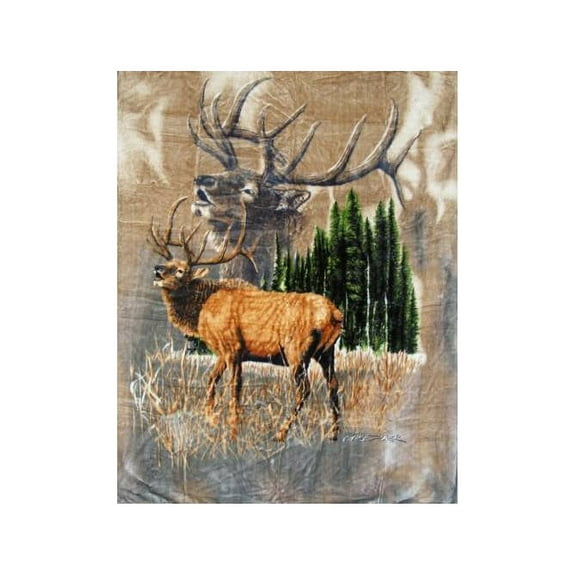 ELK CALL Queen Korean Mink Blanket