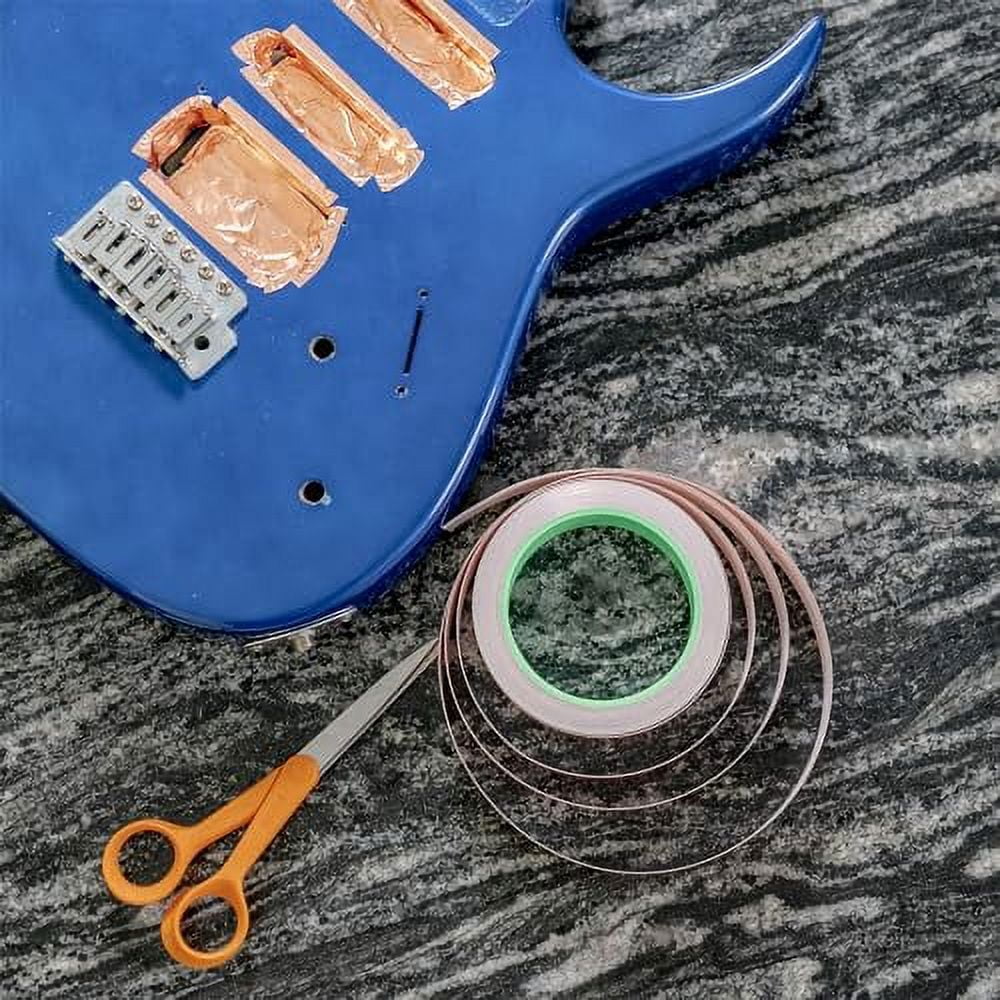 ELK Copper Foil Tape with Conductive Adhesive for Guitar, EMI Shielding, Crafts, Electrical Repairs and Grounding (2 Inches x 33 Feet, 2 Pack)
