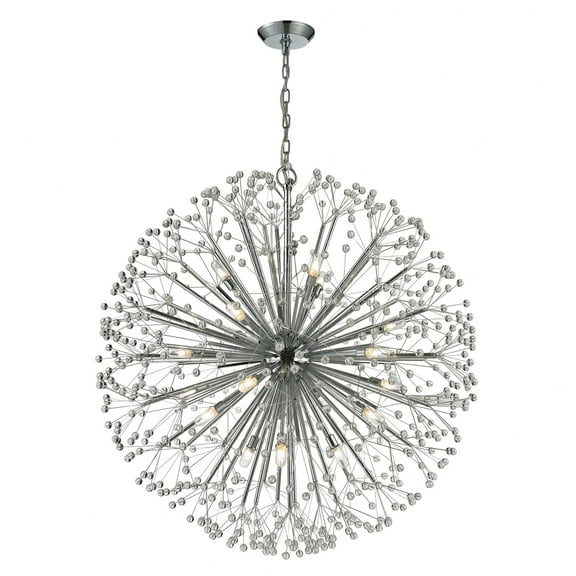 11547/19-Elk Home-Starburst - 9teen Light Chandelier in Modern/Contemporary Style with Mid-Century and Luxe/Glam inspirations - 40 Inches tall and 36