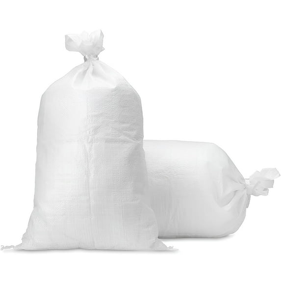 ELK Heavy Duty Military Grade Polypropylene Sandbags 14" W x 26" L - UV Coated, Trusted by Government Agencies, Contractors and Nonprofits (100 Pack)