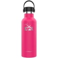 thumbnail image 1 of ELK Insulated Water Bottle with Standard Mouth Flex Lid - Double Wall Stainless Steel, Dishwasher Safe - Keep Drinks Cold or Hot for Hours - BPA-Free & Phthalate-Free Hydration (Watermelon, 20 Oz), 1 of 7