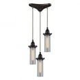 thumbnail image 1 of ELK Lighting 66326/3 Fulton 3 Light Pendant In Oil Rubbed Bronze, 1 of 2