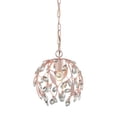 thumbnail image 1 of Elk Lighting-18150/1-Circeo - One Light Mini Pendant  Light Pink Finish with Clear Crystal, 1 of 2