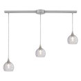 thumbnail image 1 of Kersey 3 Light Pendant In Satin Nickel, 1 of 2