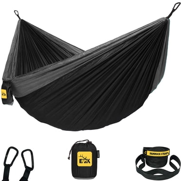 ELK Single Camping Hammock With Tree Straps - Lightweight Parachute Nylon Outdoor Hammock