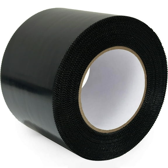 ELK Vapor Barrier Tape Moisture Barrier Seam and Seal Adhesive for Crawlspace Encapsulations, Masking, Underlayment or Marine Use, Waterproof 7 Mil Poly Tape (4 Inches x 180 Feet, Black, 3 Pack)