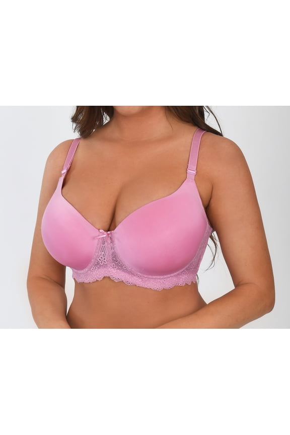 ELLA LOVELY LACE CRADLE BRA W/ BACK TRIANGLE LACE STRAPS