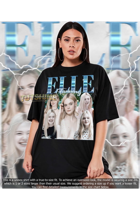 ELLE FANNING Shirt, Elle Fanning Tshirt, Elle Fanning, Elle Fanning Merch, Elle Fanning Lover Shirt