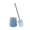 thumbnail image 1 of ELLE Paris Lisse Wide Bowl Toilet Brush in French Blue, 1 of 6