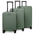 thumbnail image 1 of ELLE Passage 3 Piece Expandable Retro Spinner Luggage Set | Sage, 1 of 9