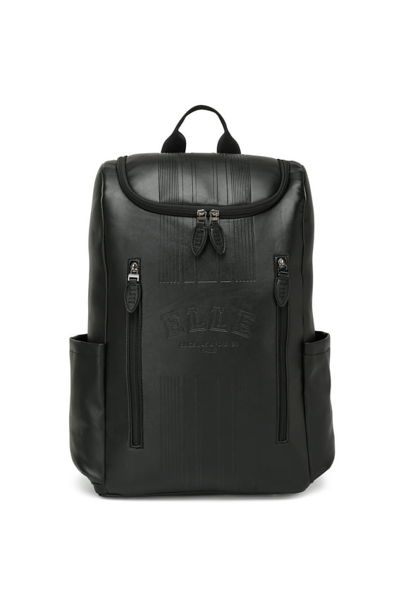 Roamer 22L Vegan Leather Backpack | Black