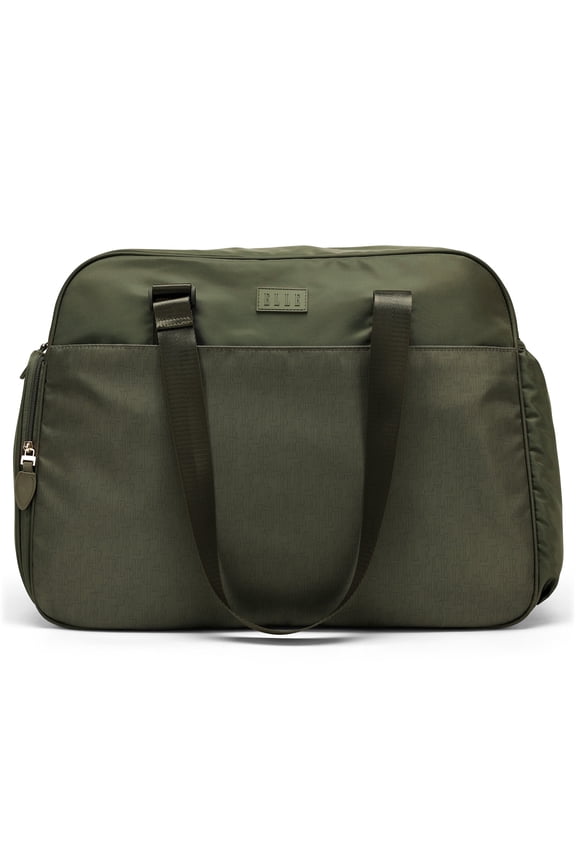 Wayfarer 40L Adult Monogram Weekender Tote Bag, Fashion Duffel Bag, Olive Green, 20 in