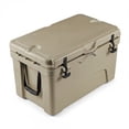 thumbnail image 1 of ELLEGNT 45 Quart Hard Cooler – Portable Ice Chest, 6‑Day Ice Retention, Khaki, 1 of 10