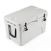 ELLEGNT 45 Quart Hard Cooler - Portable Ice Chest, 6 Day Ice Retention, White
