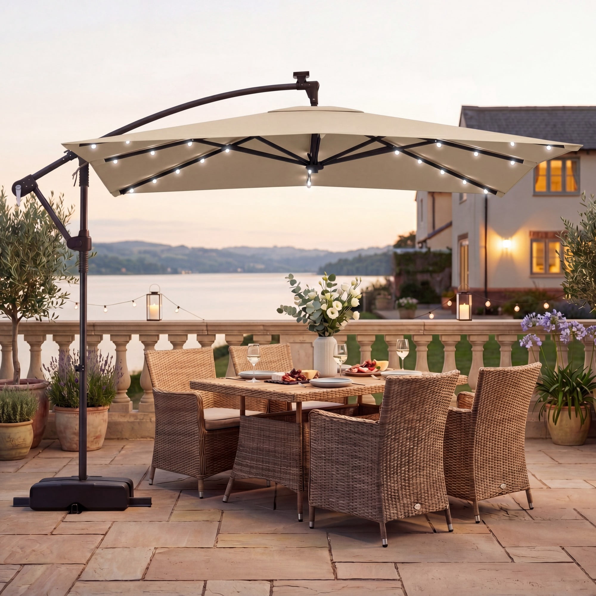destinationgear palapa tiki patio umbrella DestinationGear Palapa Tiki Umbrella 6' Whiskey Brown