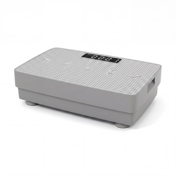 ELLEGNT Home Gym Vibration Plate - Gravity Sensor & Remote Control Exercise Machine, Gray