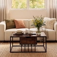 thumbnail image 1 of ELLEGNT Modern Lift Top Coffee Table – Accent Tea Table & Center Table for Living Room, Rustic Brown, 1 of 10