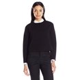thumbnail image 1 of ELLEN TRACY Women's Collarless Jacket, El Black, 10, 1 of 1
