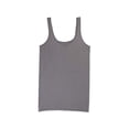 thumbnail image 1 of ELLEN TRACY Women's Seamless Reversible Camisole Medium, Heather Grey, 1 of 5