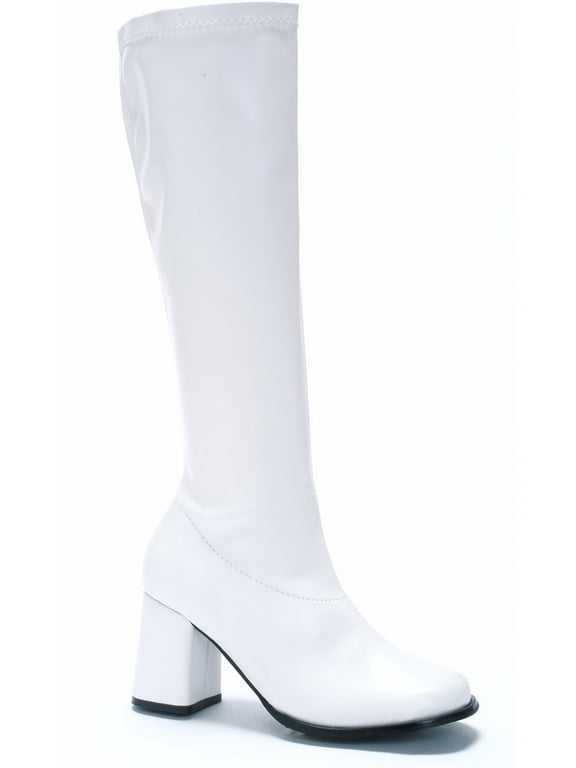 Gogo White Boots Halloween Costume Accessory