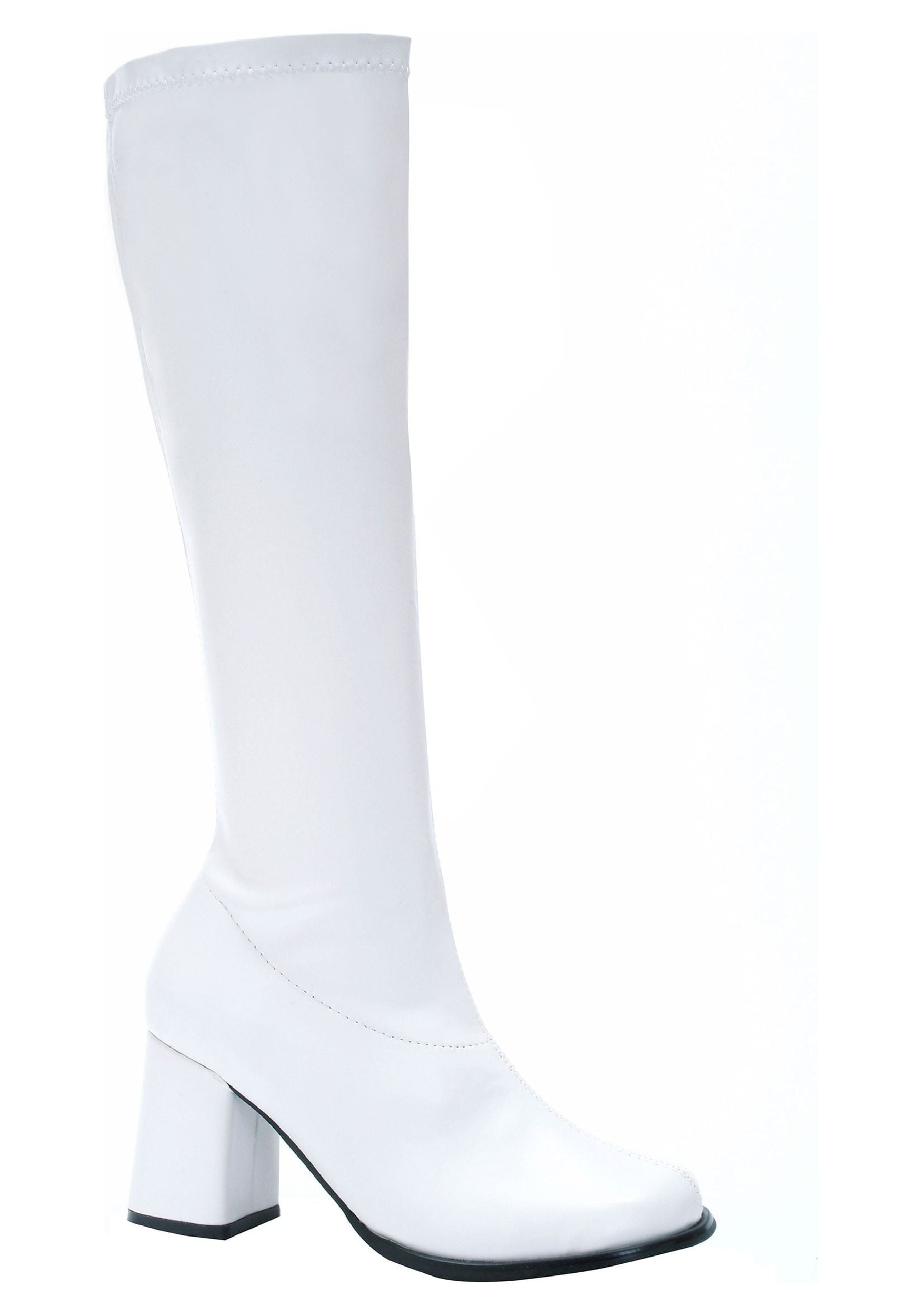White knee clearance high boots costume