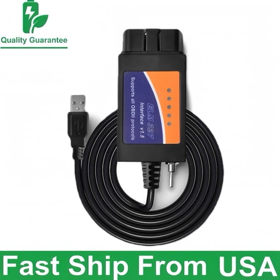 ELM327 OBD2 Cable Compatible with Compatible withd Mazda Lincoln Mercury Compatible withScan Elmconfig FF2 FoCCCus