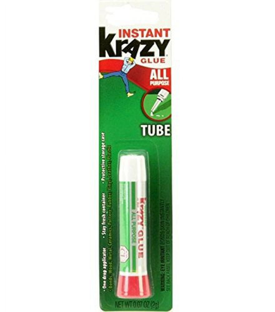 ELMERS Instant Krazy Glue Color Change Formula with Tube (KG58348MR) (Pack of 12)