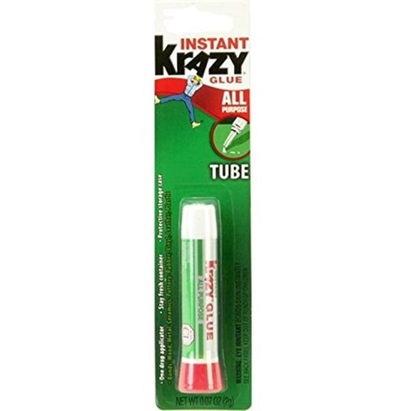ELMERS Instant Krazy Glue Color Change Formula with Tube (KG58348MR) (Pack of 3)
