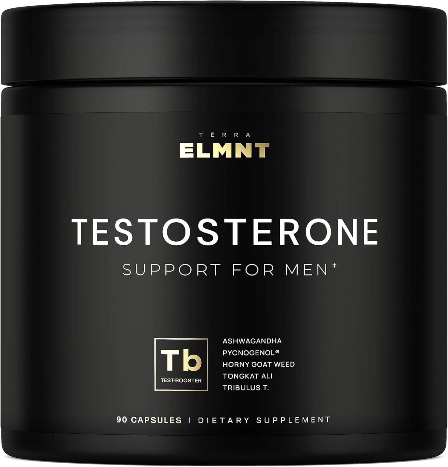Elimedical Testosterone TERRA ELMNT 21,800mg Testosterone Booster for Men, Supplement w ...