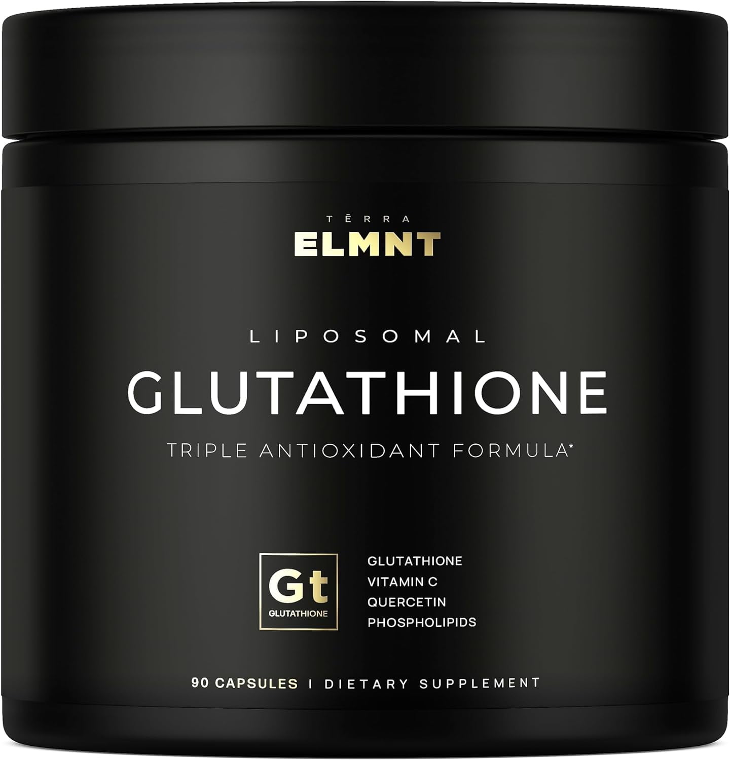 ELMNT 2150mg Super Antioxidant Liposomal Glutathione Supplement - Reduced L Glutathione Skin Brightening