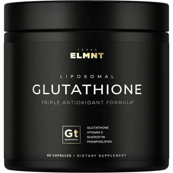 ELMNT 2150mg Super Antioxidant Liposomal Glutathione Supplement - Reduced L Glutathione Skin Brightening