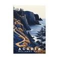 thumbnail image 1 of ELNEIT - Acadia National Park Poster, Unframed Matte Paper, S19, 1 of 3