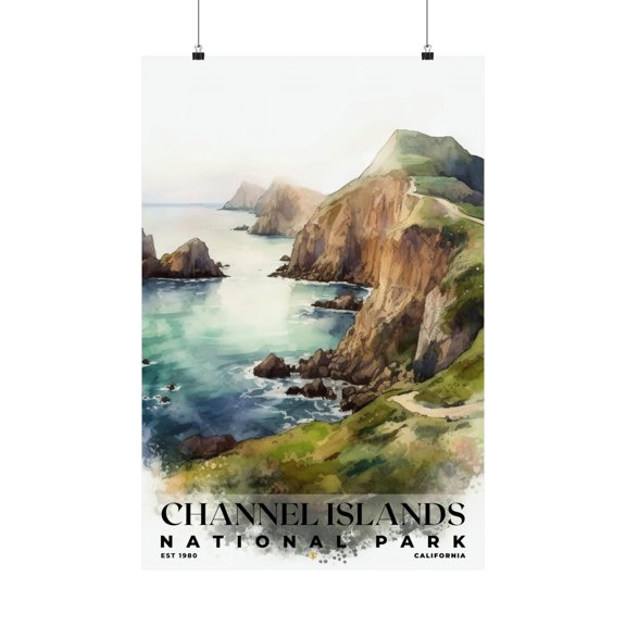 ELNEIT - Channel Islands National Park Poster, Unframed Matte Paper, S04