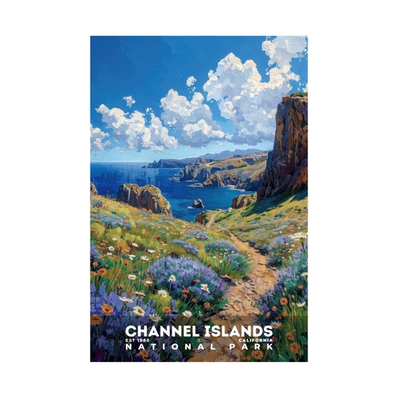 ELNEIT - Channel Islands National Park Poster, Unframed Matte Paper, S14