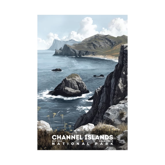 ELNEIT - Channel Islands National Park Poster, Unframed Matte Paper, S17