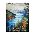 thumbnail image 1 of ELNEIT - Crater Lake National Park Poster, Unframed Matte Paper, S09, 1 of 4