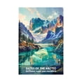 thumbnail image 1 of ELNEIT - Gates of the Arctic National Park Poster, Unframed Matte Paper, S11, 1 of 3