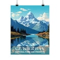 thumbnail image 1 of ELNEIT - Glacier Bay National Park Poster, Unframed Matte Paper, S03, 1 of 4
