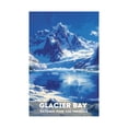thumbnail image 1 of ELNEIT - Glacier Bay National Park Poster, Unframed Matte Paper, S18, 1 of 3