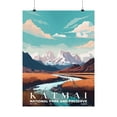 thumbnail image 1 of ELNEIT - Katmai National Park Poster, Unframed Matte Paper, S03, 1 of 4